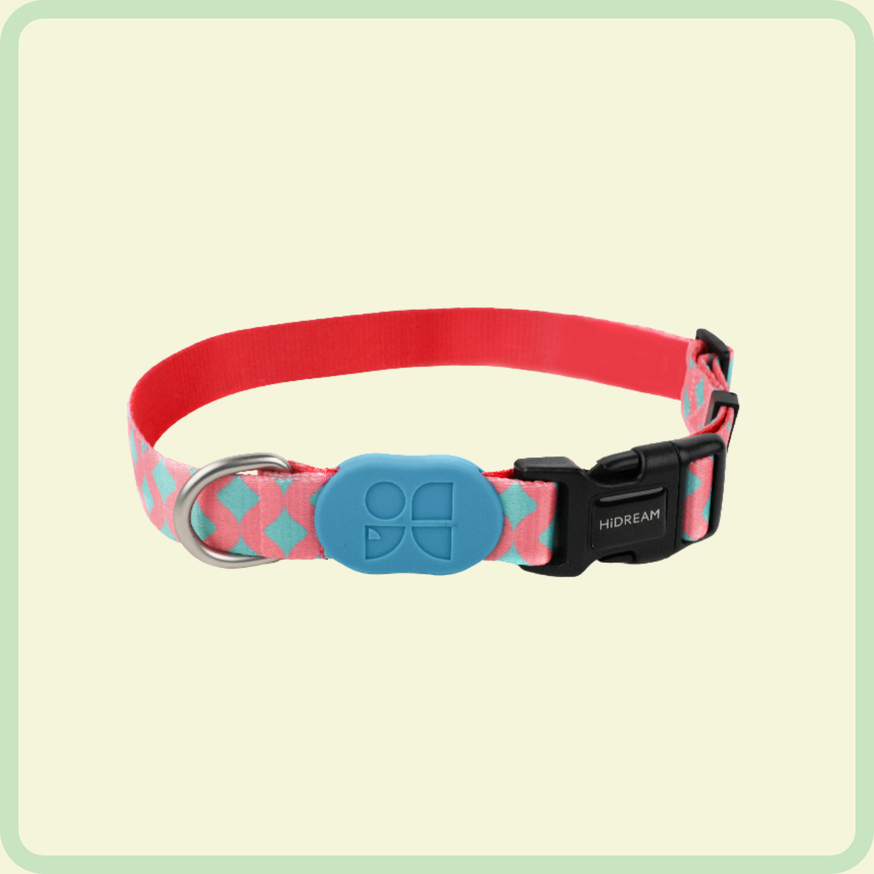 kleurrijke hondenhalsband