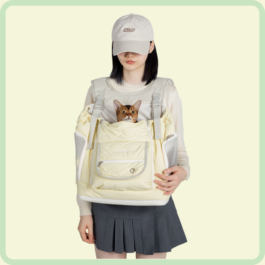 "Soft fūfū" huisdierenrugzak 