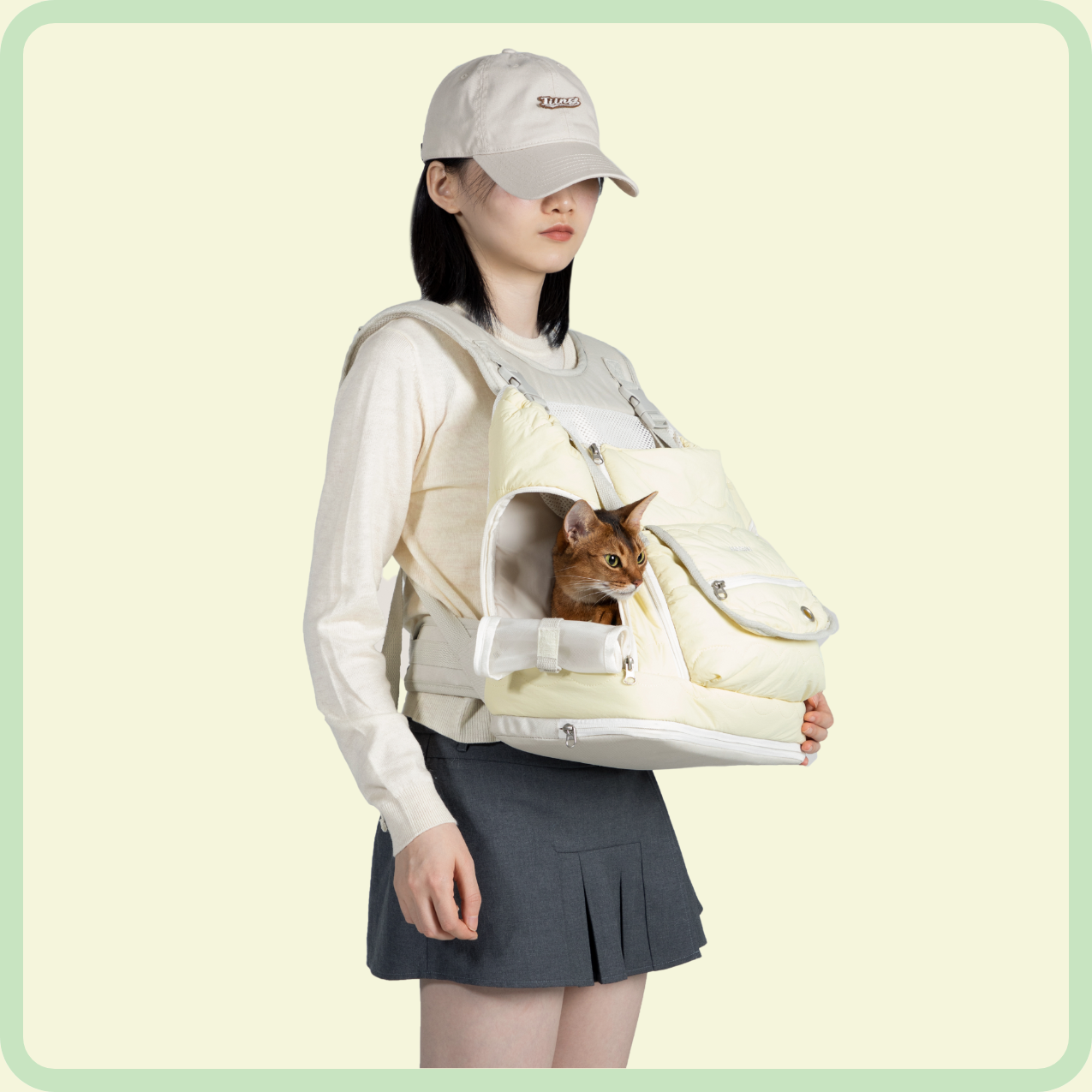 "soft fūfū" huisdierenrugzak 