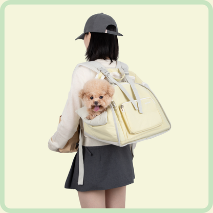 "Soft fūfū" Pet Toast Rugzak 