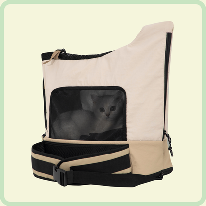 Crossbody draagtas voor huisdieren 