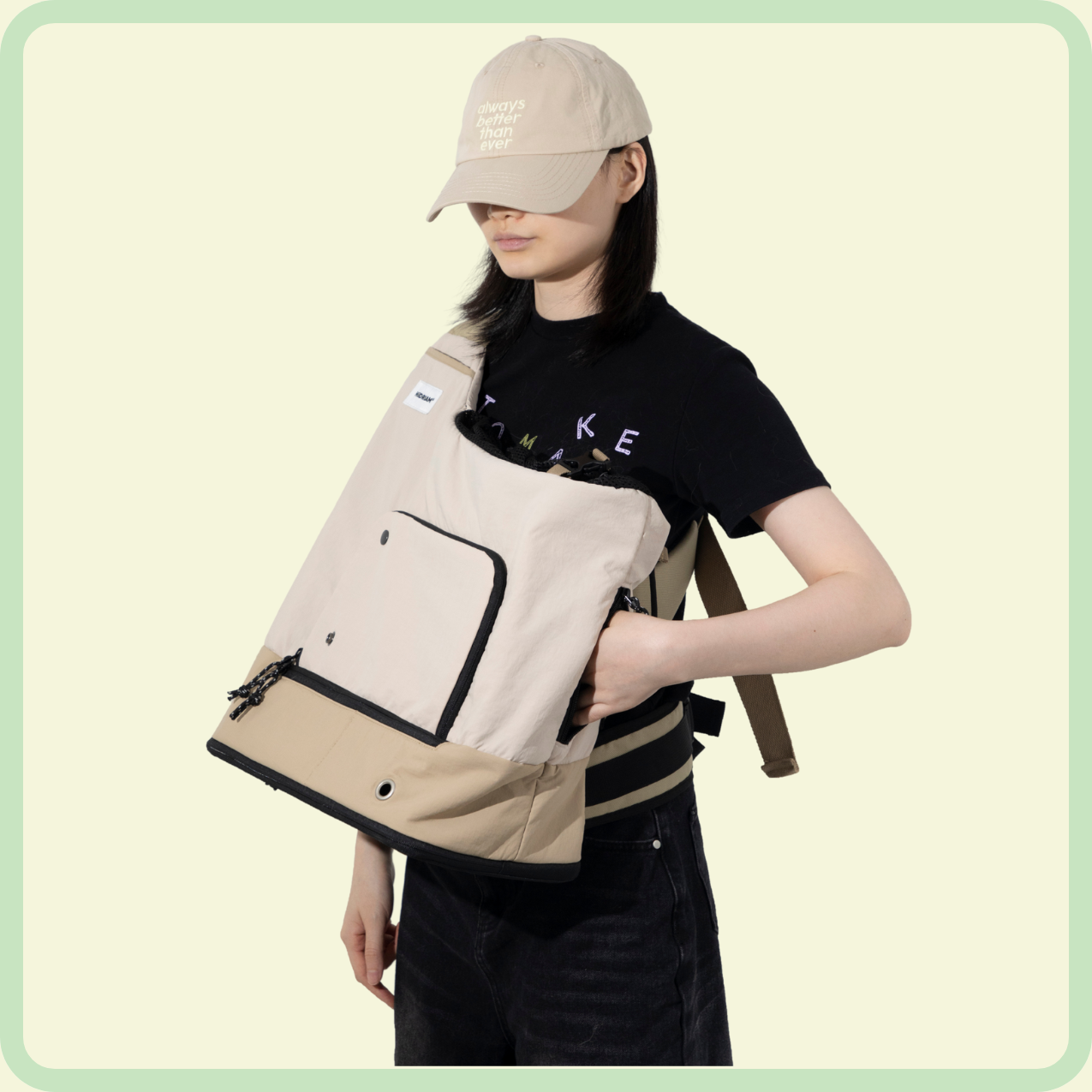 crossbody draagtas voor huisdieren 