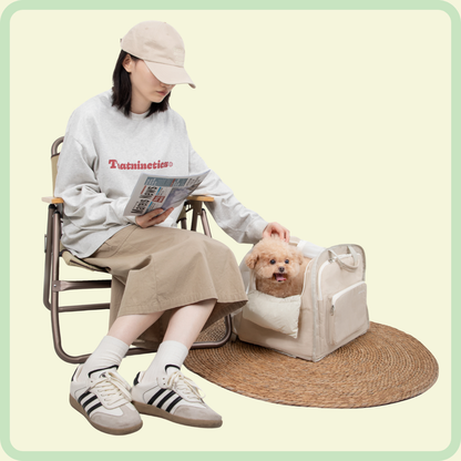 "Soft fūfū" Pet Toast Rugzak 