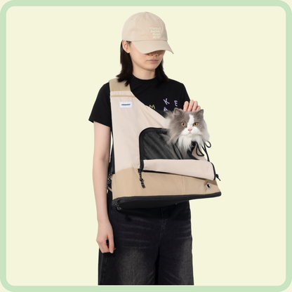 Crossbody draagtas voor huisdieren 