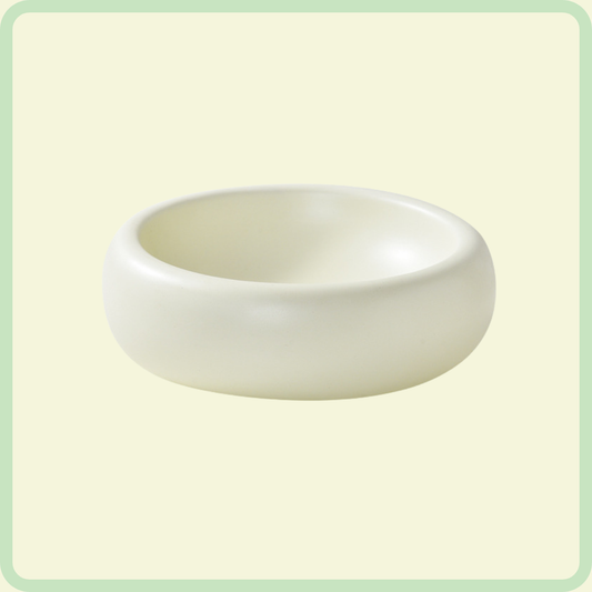 Doughnut keramische voerbak voor huisdieren 