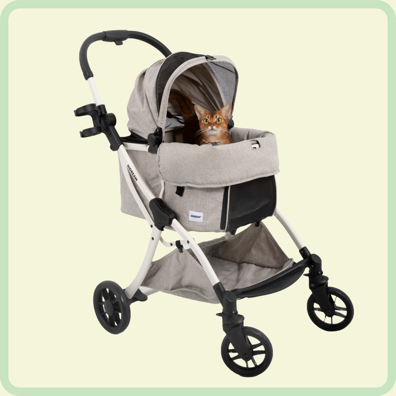 kussen voor de rand van een kinderwagen 