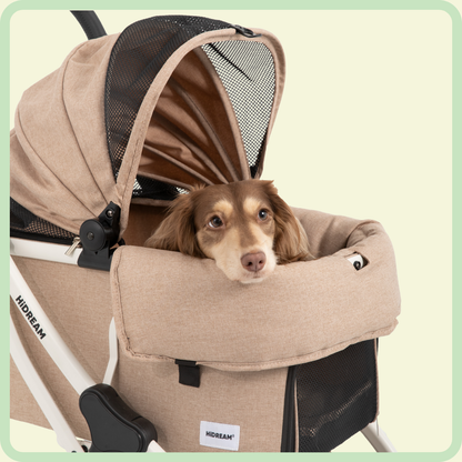 Kussen voor de rand van een kinderwagen 