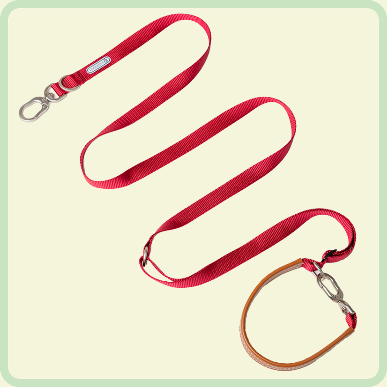 multifunctionele hondenriem - poppy-serie 