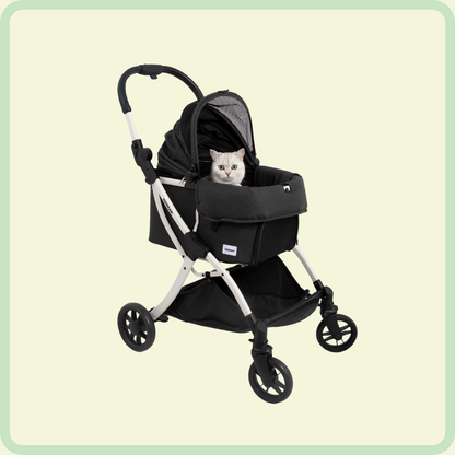 Omkeerbare kinderwagen voor huisdieren 