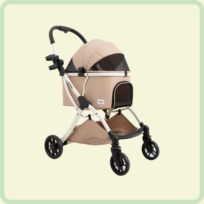 Omkeerbare kinderwagen voor huisdieren 