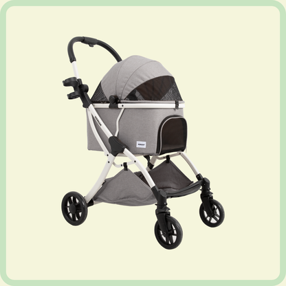 Omkeerbare kinderwagen voor huisdieren 