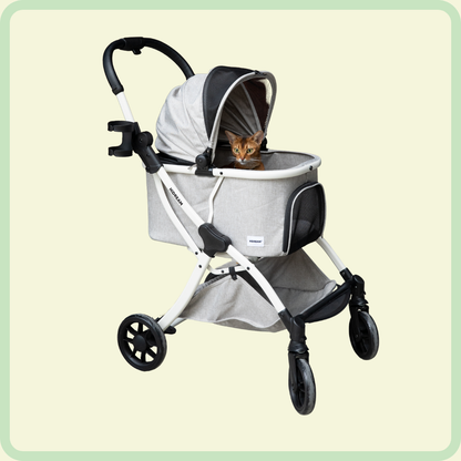 Omkeerbare kinderwagen voor huisdieren 