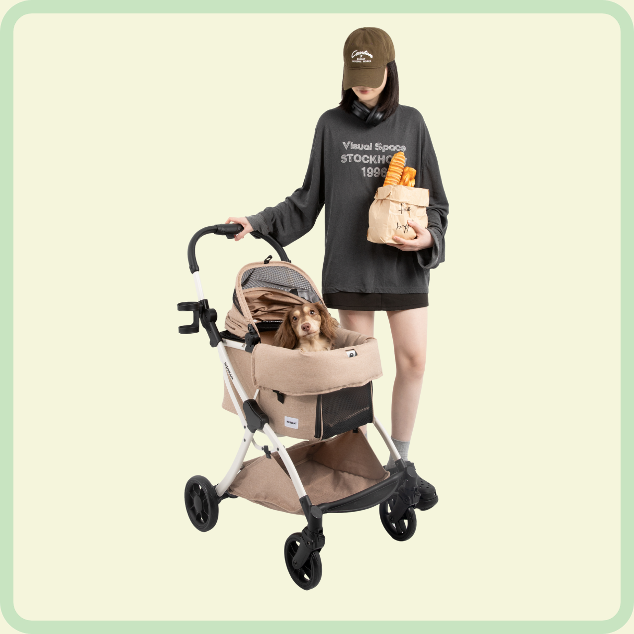 omkeerbare kinderwagen voor huisdieren 