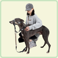 Muilkorf voor hondentraining (met riem) 