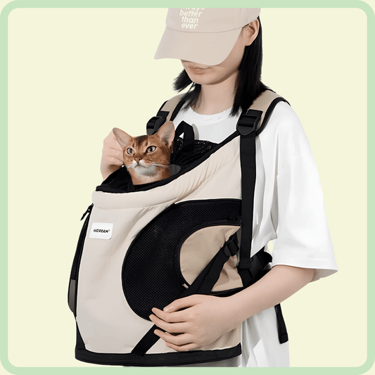 Rugzak voor huisdieren met voorwaartse beweging 